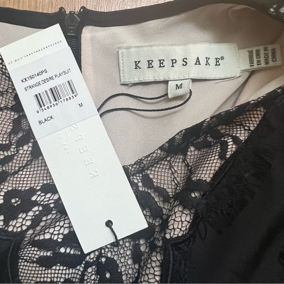 NWT Keepsake the Label black “strange desire” play suit - Picture 3 of 6